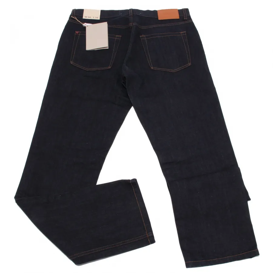 0934X jeans uomo LACOSTE blue denim cotton trouser men