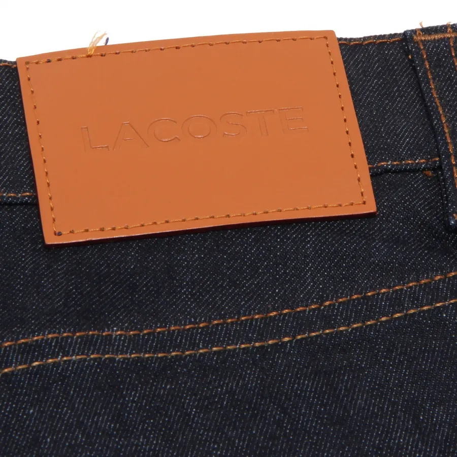 0934X jeans uomo LACOSTE blue denim cotton trouser men