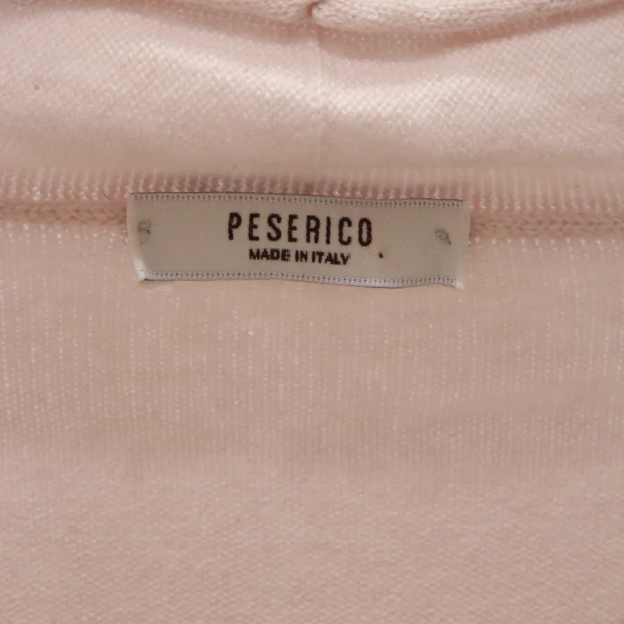 1320AG cardigan donna PESERICO off white silk/cashmere/wool sweater woman