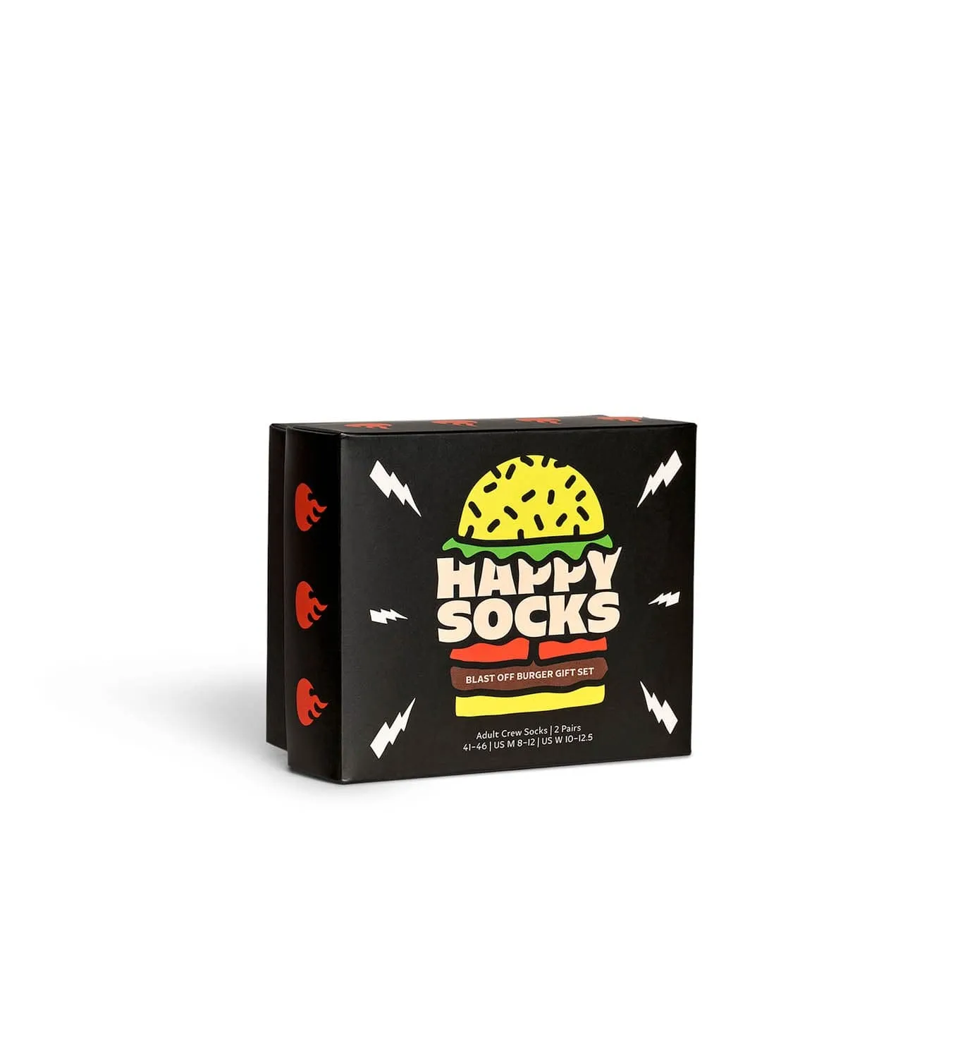 2 PACK BLAST OFF BURGER SOCKS GIFT SET