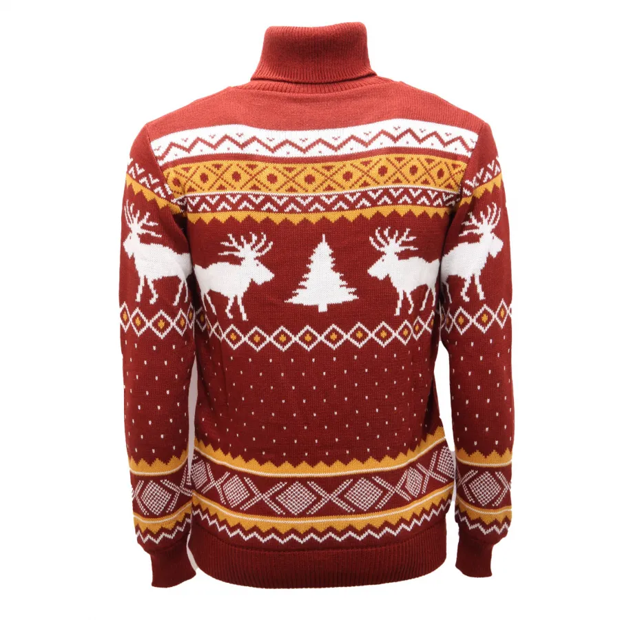 2269AM maglione dolcevita uomo LOVED. man turtlenek  
