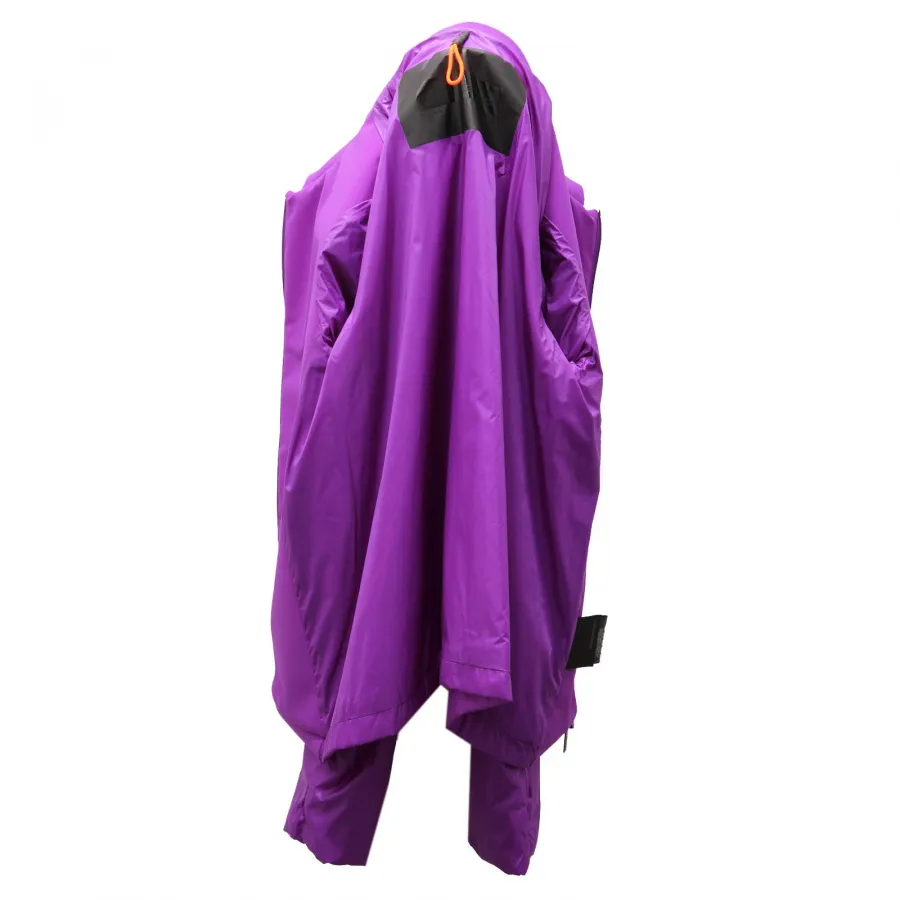 2908AD giubbotto donna ROBERTO RICCI DESIGNS purple bi-material jacket woman