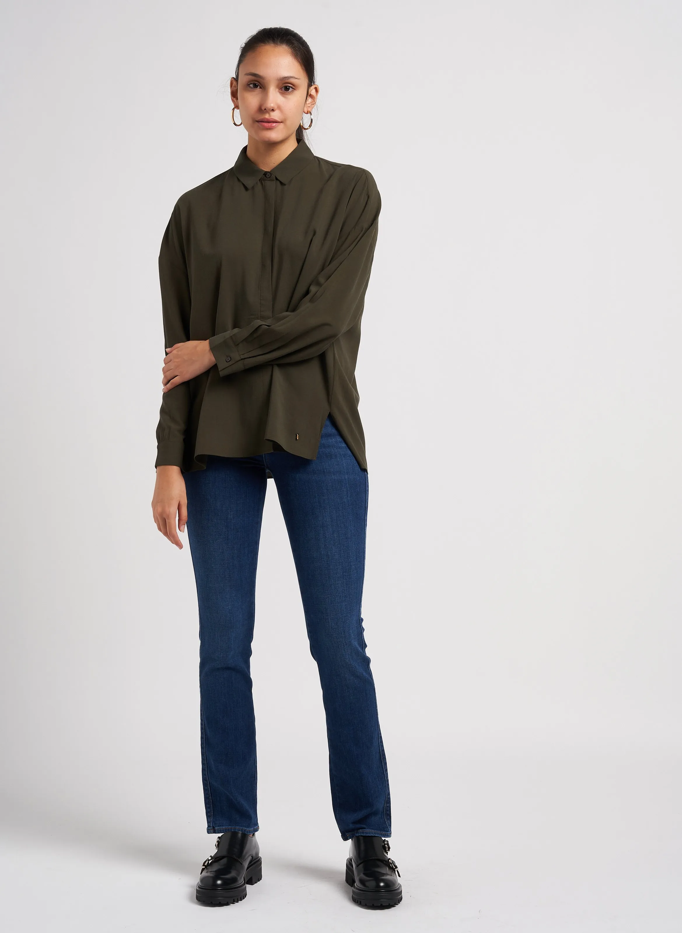  7 FOR ALL MANKIND   KIMMIE - Jeans slim fit con effetto délavé | Blu