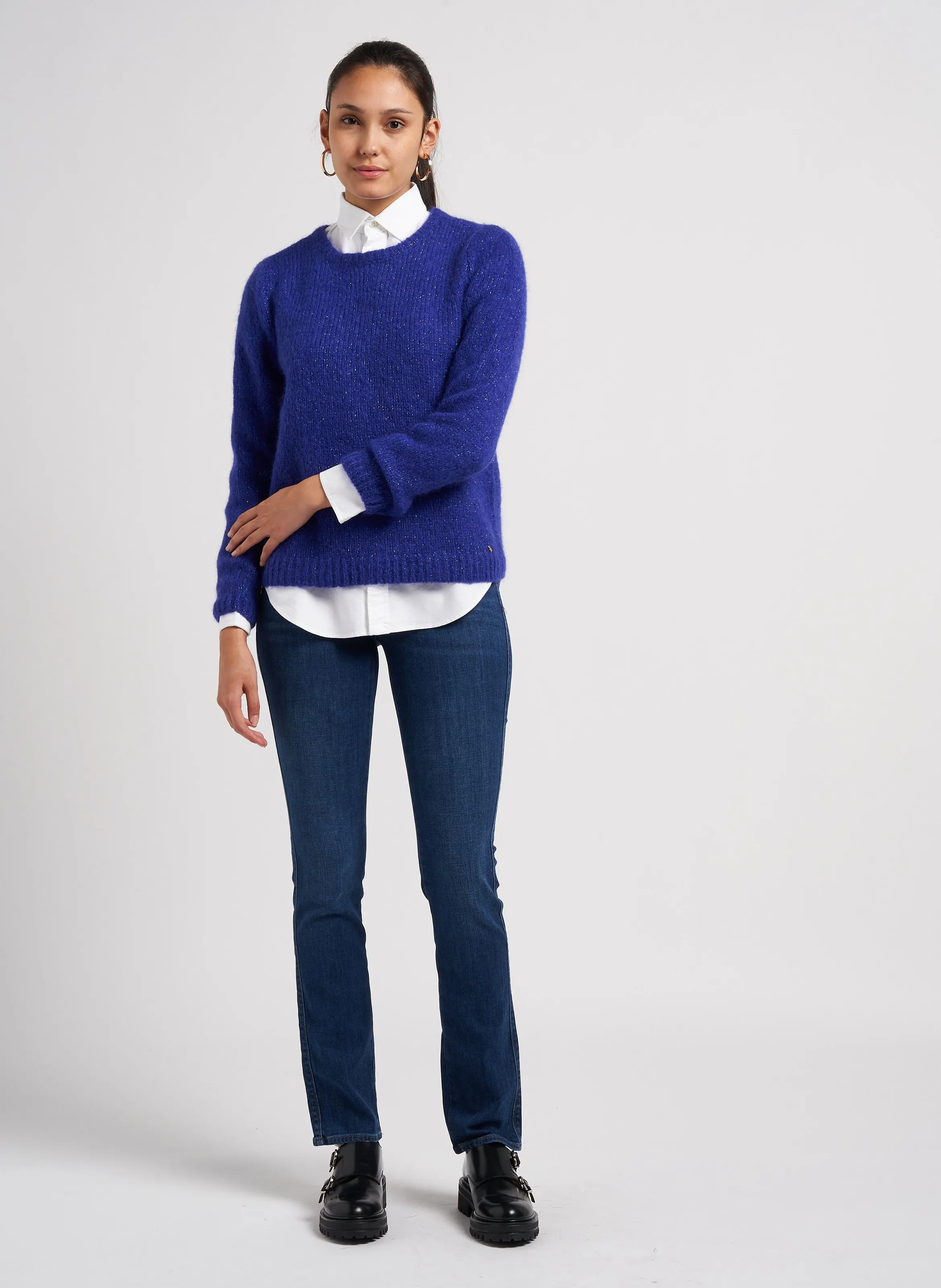  7 FOR ALL MANKIND   KIMMIE - Jeans slim fit con effetto délavé | Blu