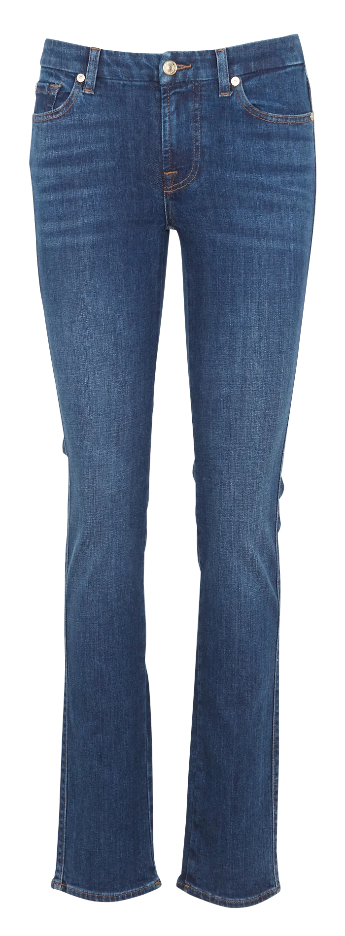  7 FOR ALL MANKIND   KIMMIE - Jeans slim fit con effetto délavé | Blu
