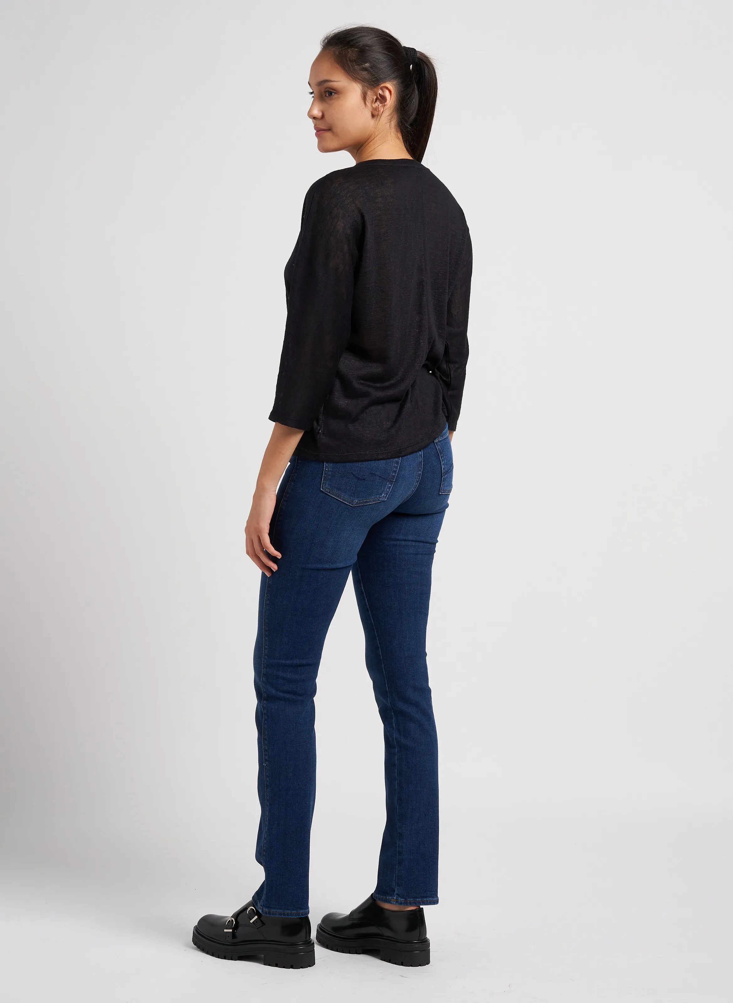  7 FOR ALL MANKIND   KIMMIE - Jeans slim fit con effetto délavé | Blu