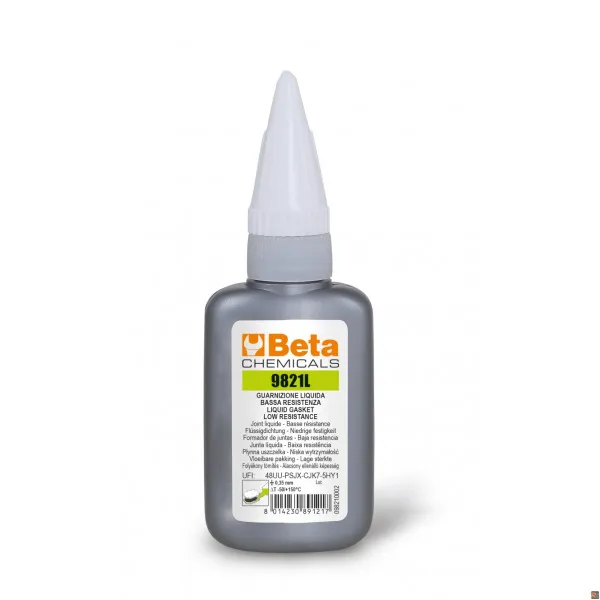 9821L - 6 SOFFIETTI GUARNIZIONI LOW STRENGTH 50ML BETA UTENSILI 098210305