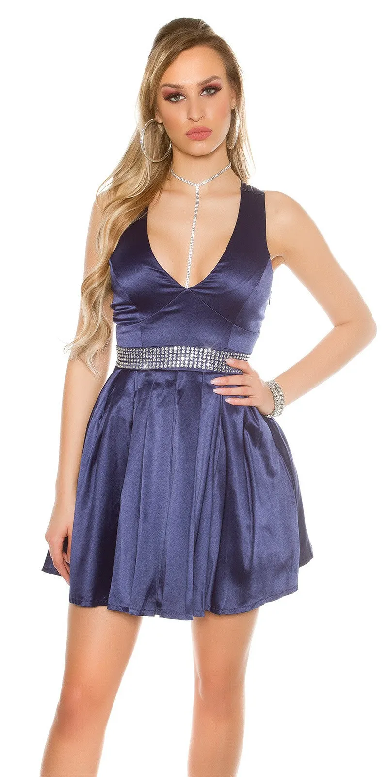 Abito con strass 0000K18457