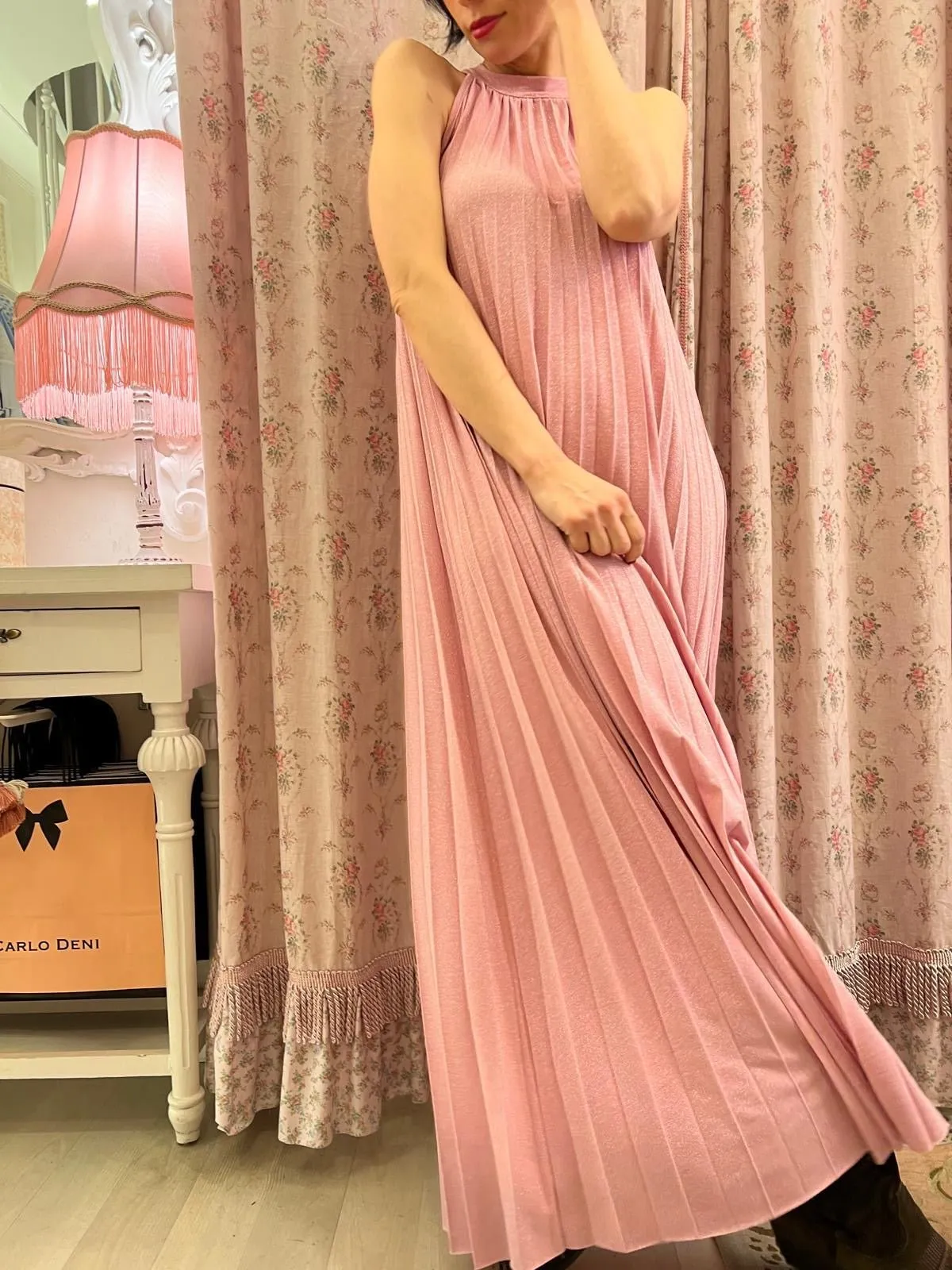 Abito Piper Pink