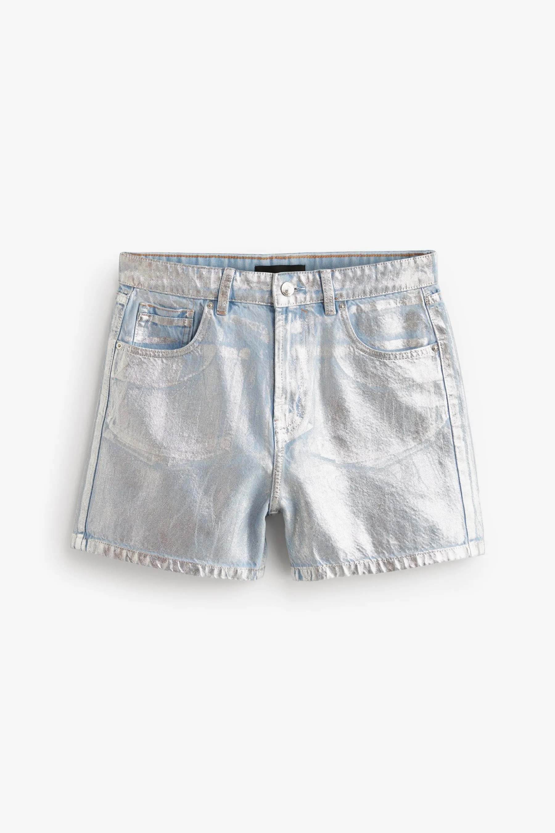 Argento  - Shorts di jeans