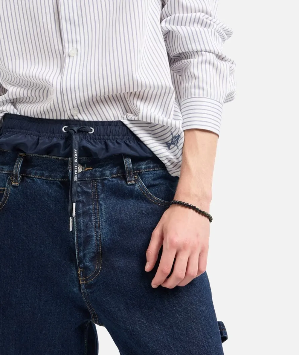 ARMANI EXCHANGE UOMO--Camicia a righe