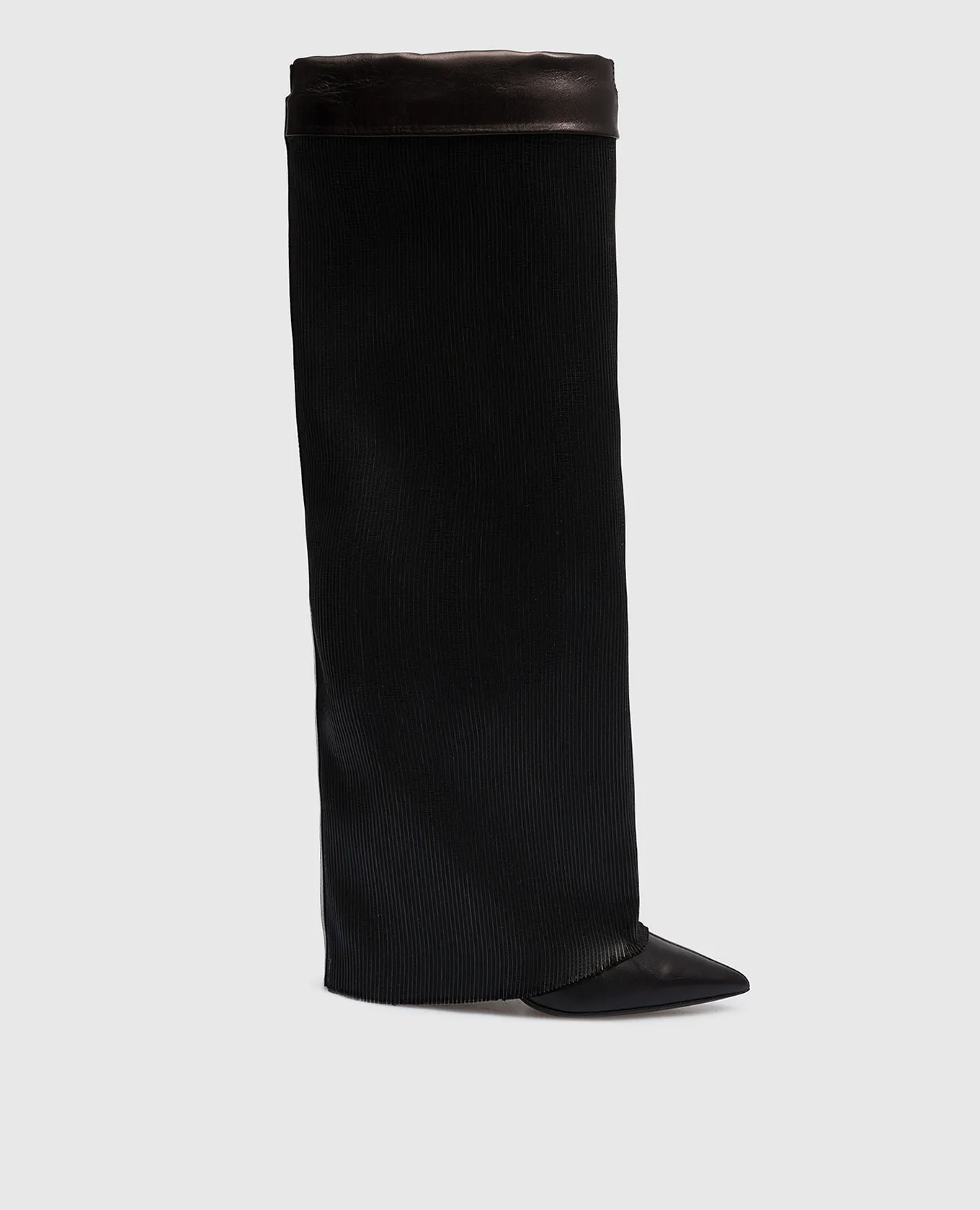 Babe Pay Pls Stivali in pelle nera con illuminazione 5139521004