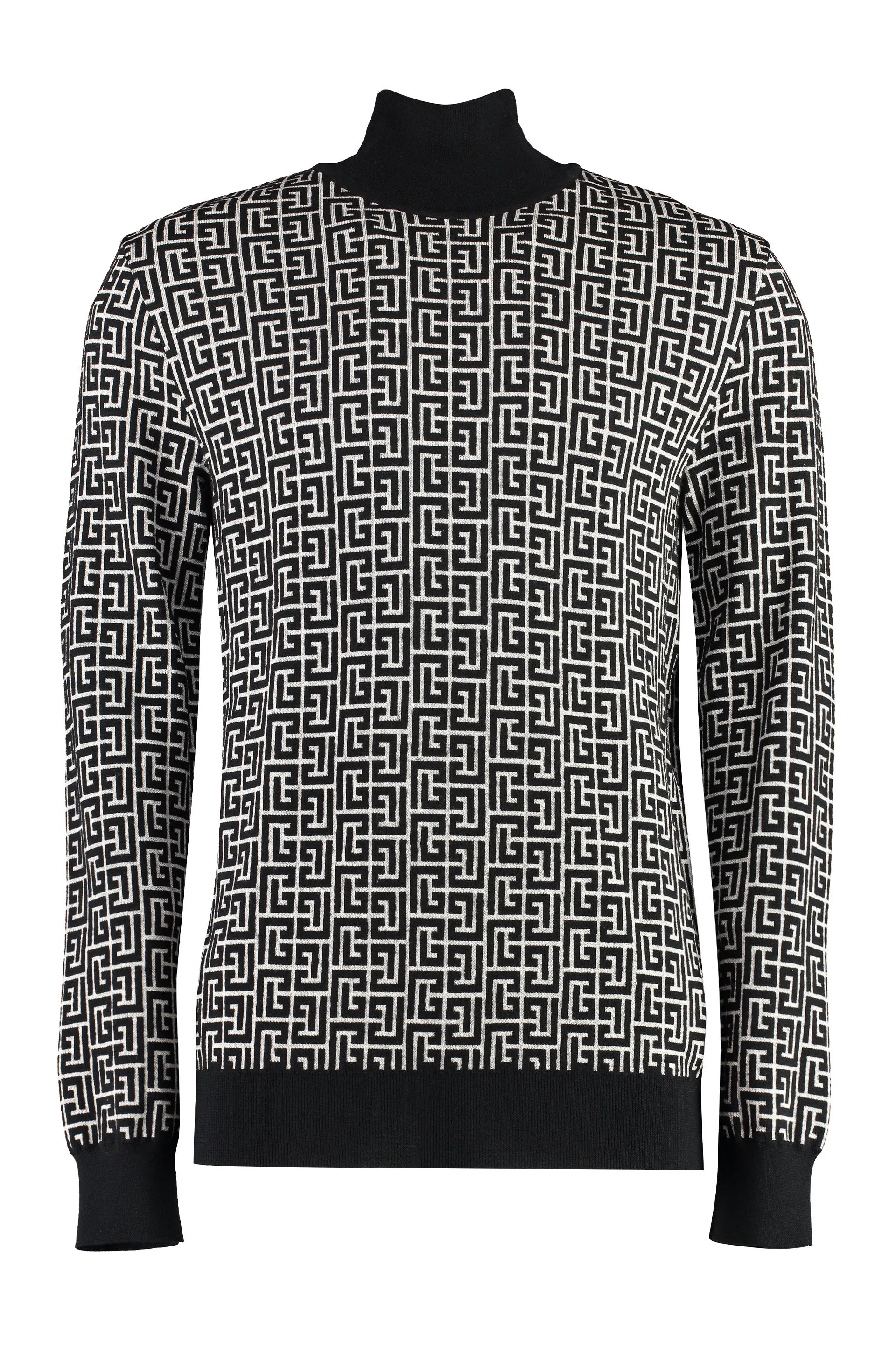 Balmain Maglione dolcevita in misto lana