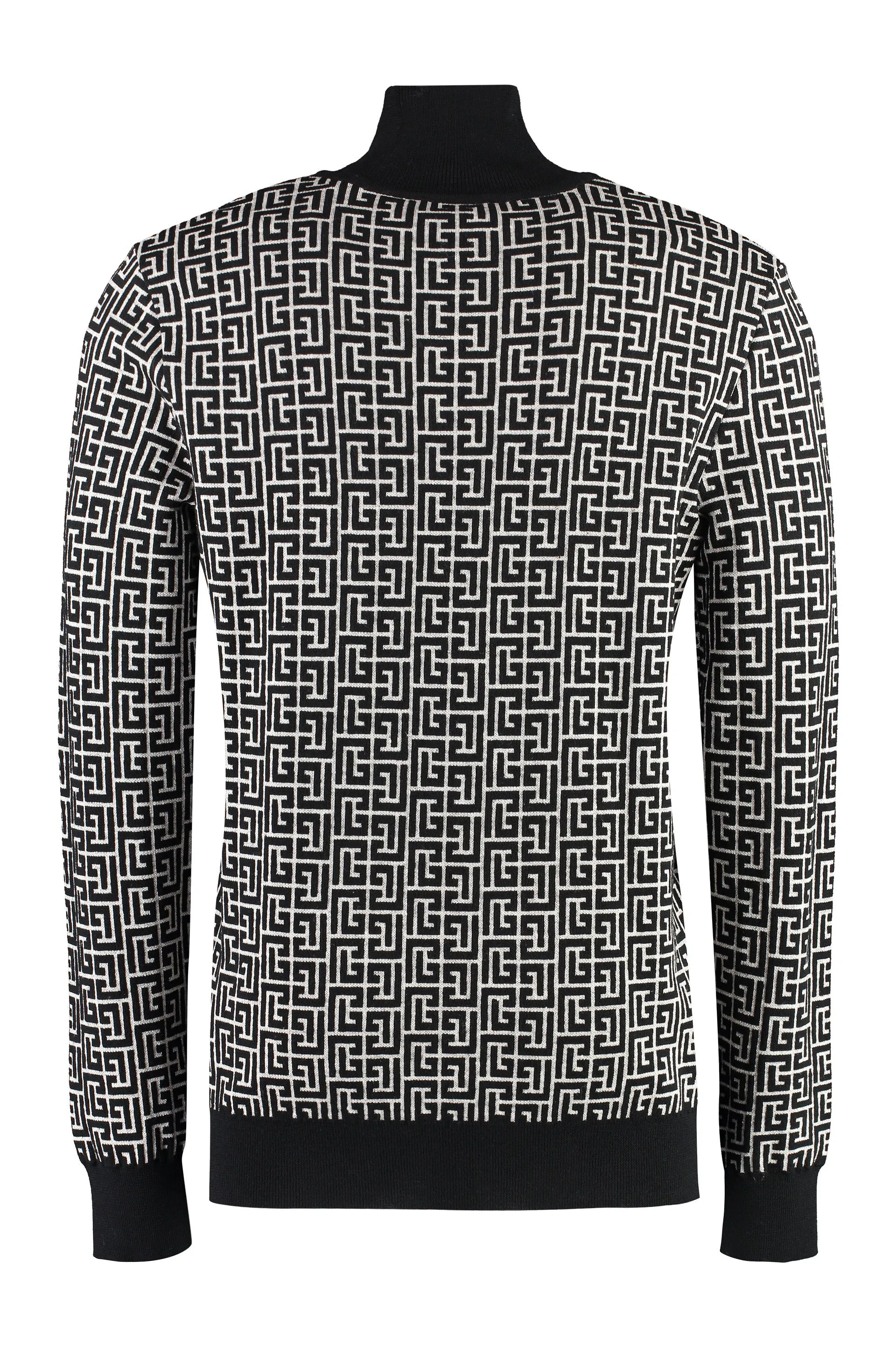Balmain Maglione dolcevita in misto lana