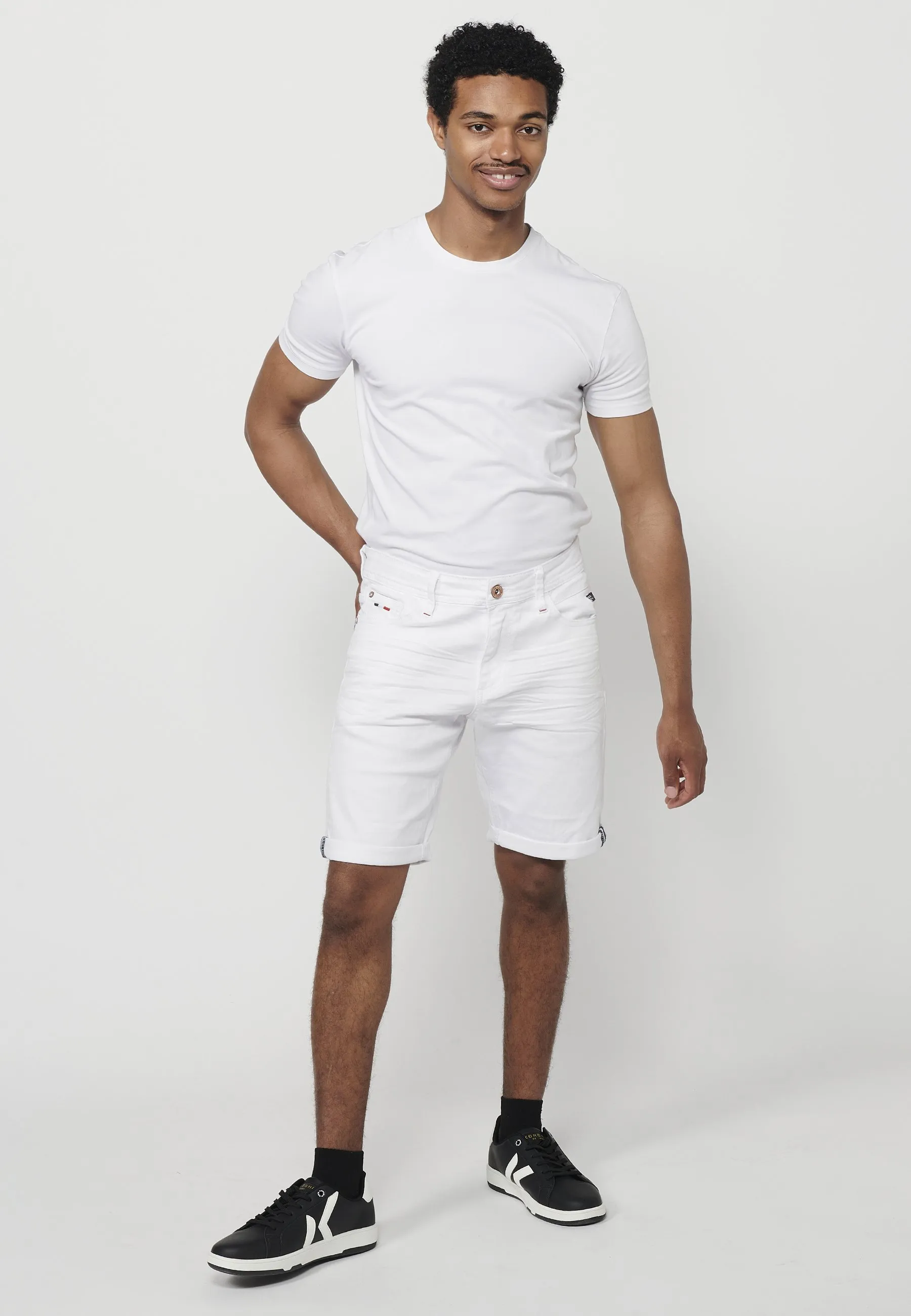 BERMUDA STRECTH - Shorts di jeans