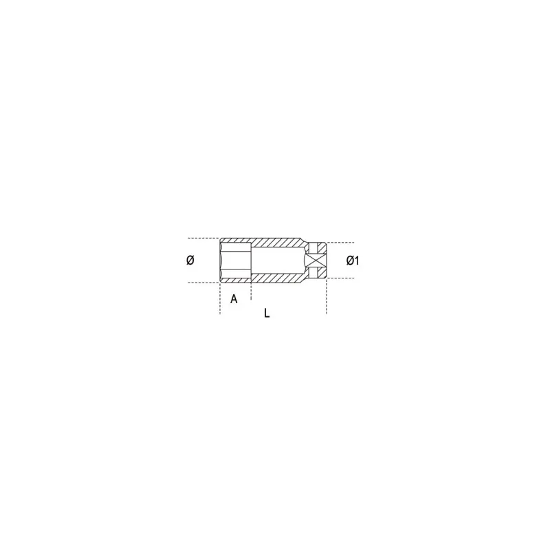 BETA Chiave a Bussola 3/4" 728L 41 | 007280341