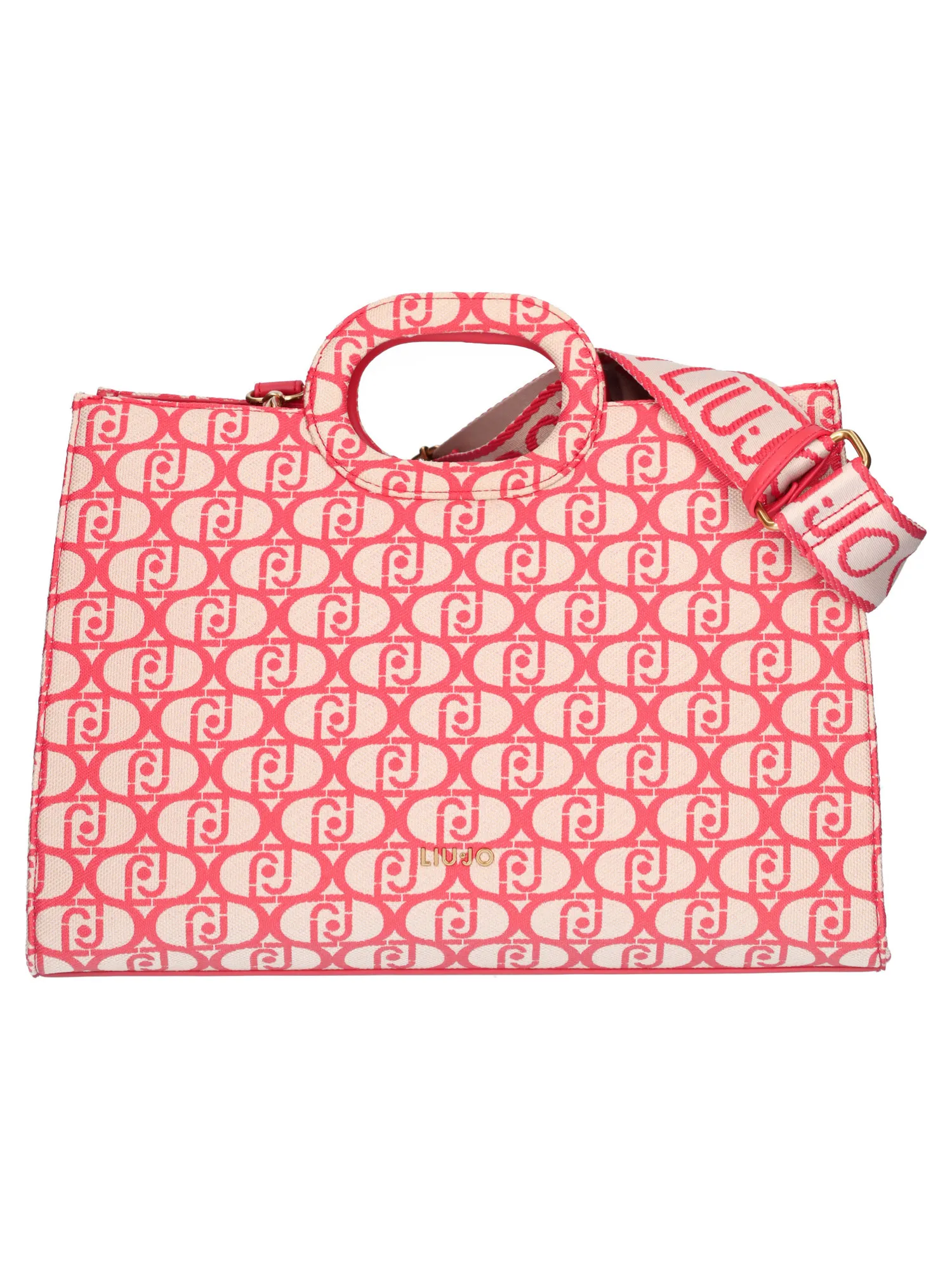 Borsa a mano Liu Jo da donna rossa e beige