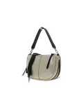 Borsa a tracolla Rebelle ALTHEA HOBO M DOLLARO in laminato oro