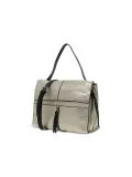 Borsa a tracolla Rebelle CLIO SATCHEL L DOLLARO in laminato oro