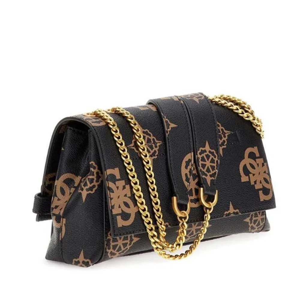 Borsa Donna a Tracolla GUESS Linea Sestri Logo colore Mocha Logo