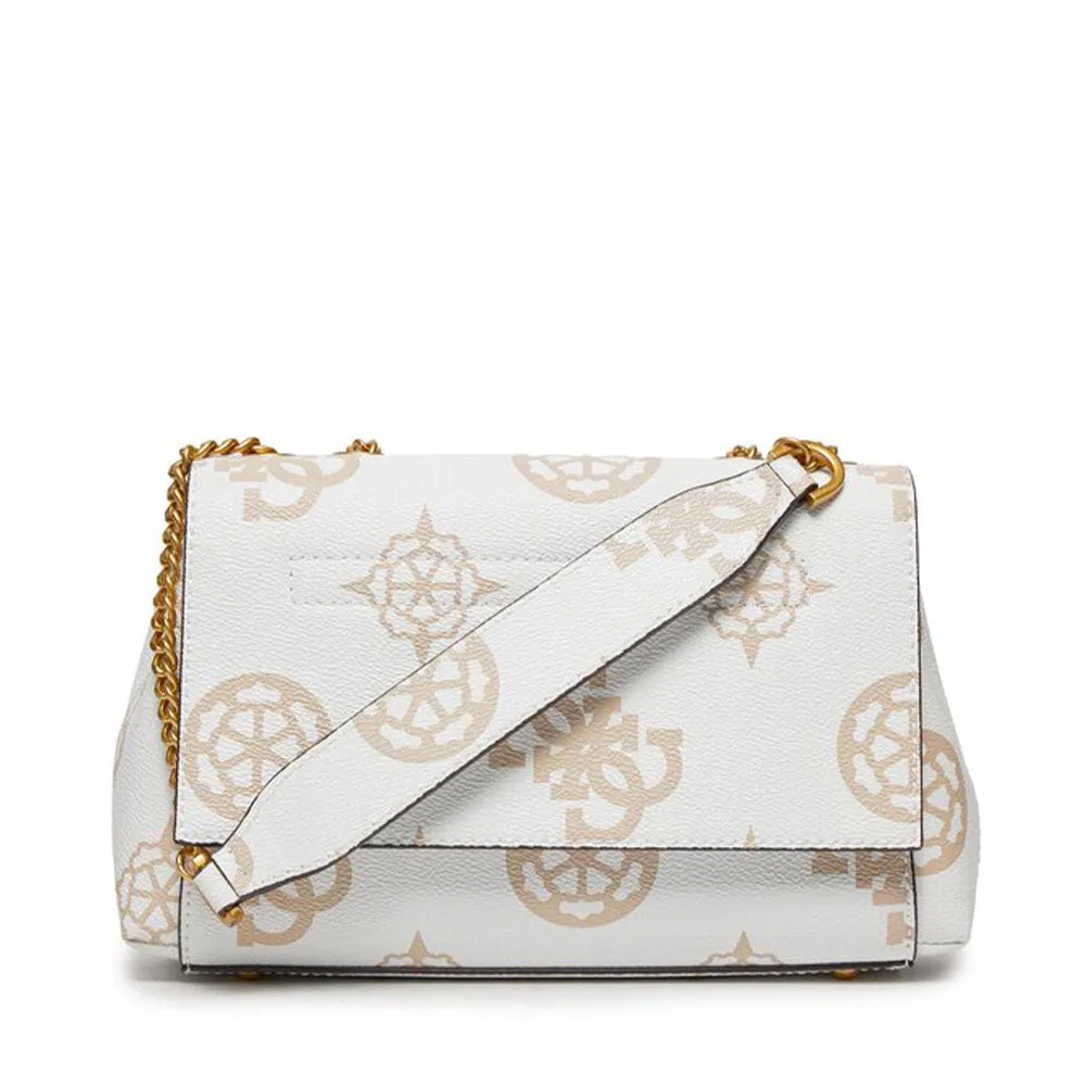 Borsa Donna a Tracolla GUESS Linea Sestri Logo colore White Logo