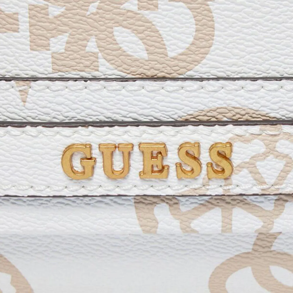 Borsa Donna a Tracolla GUESS Linea Sestri Logo colore White Logo
