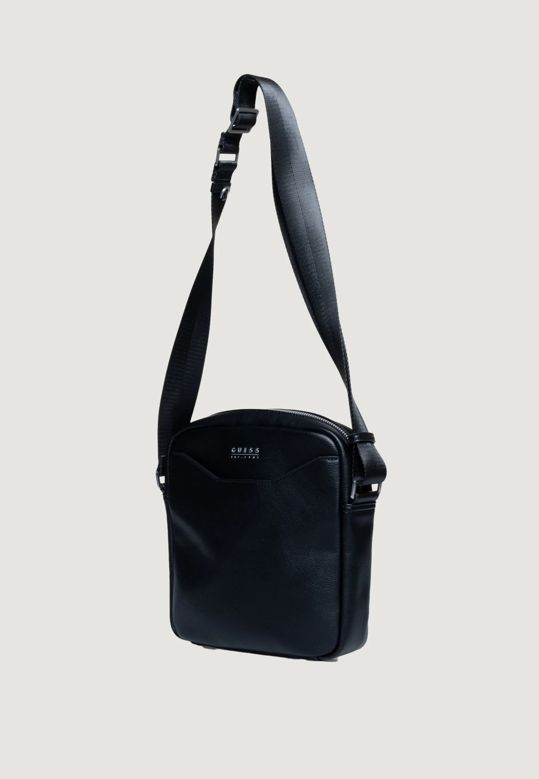 Borsa Guess MESTRE TOP ZIP CROSSBODY Nero
