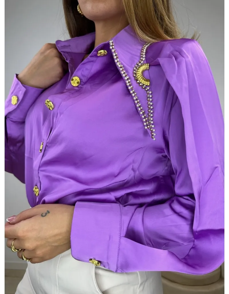 CAMICIA AMABEL GLICINE