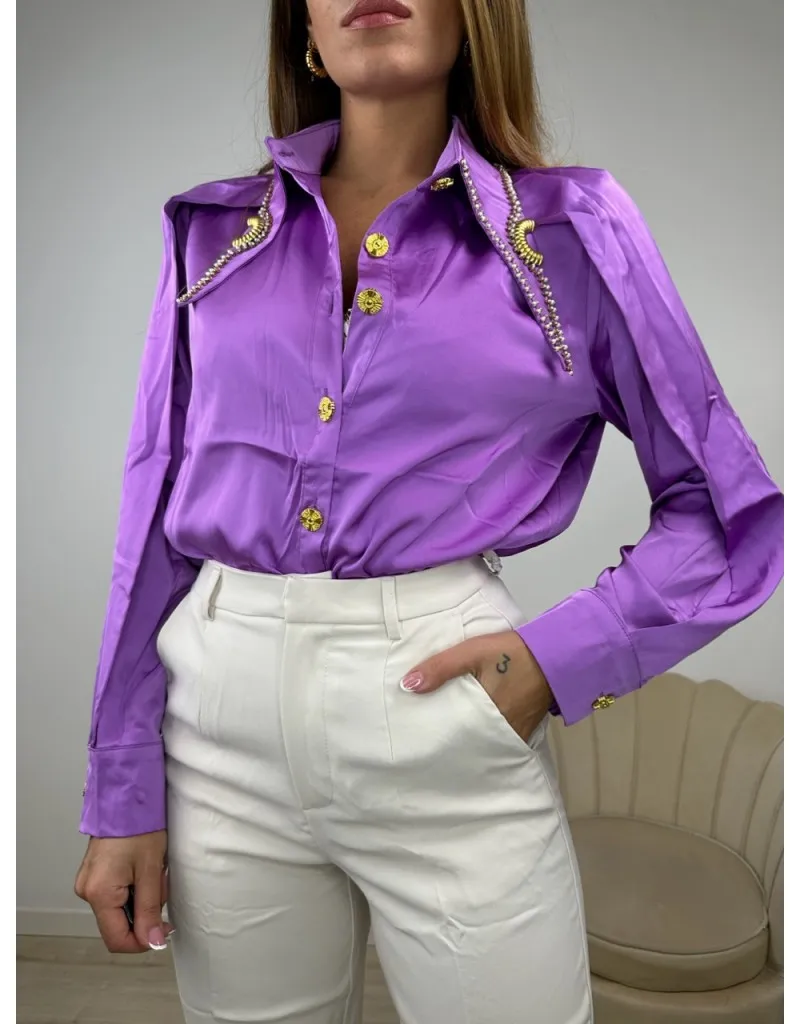 CAMICIA AMABEL GLICINE