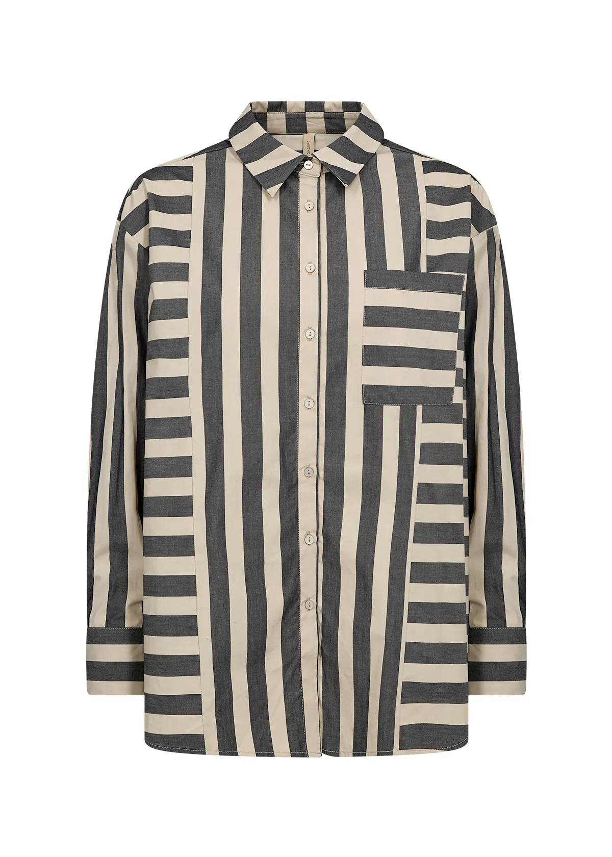 Camicia Casual SC-Alanis 1 in Cotone Organico – Eleganza a Righe per Ogni Occasione