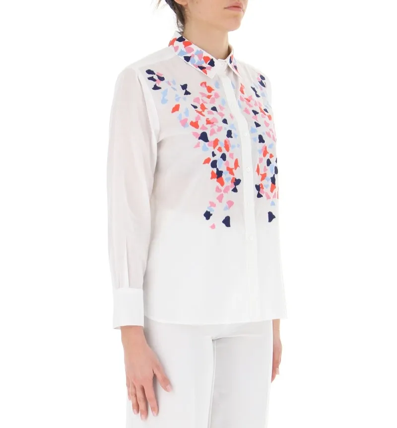 Camicia con ricami