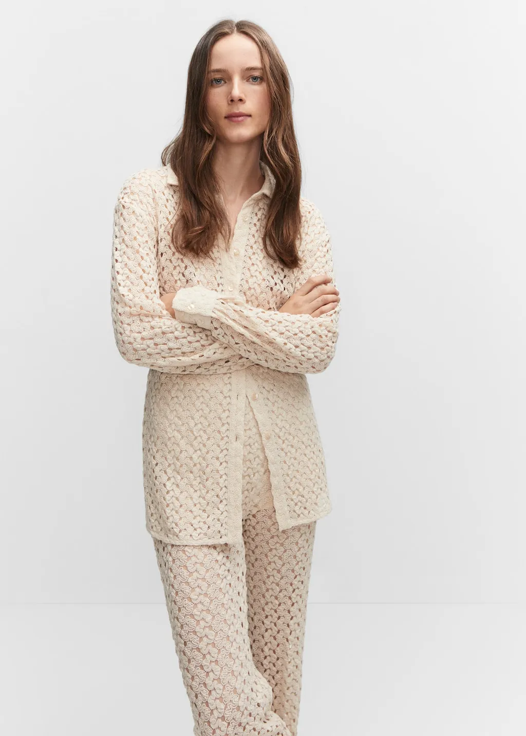 Camicia crochet