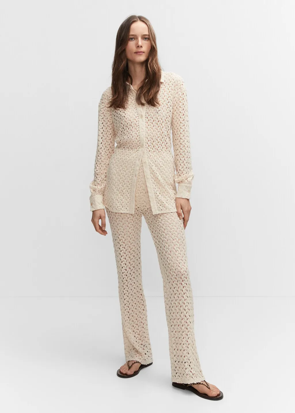 Camicia crochet