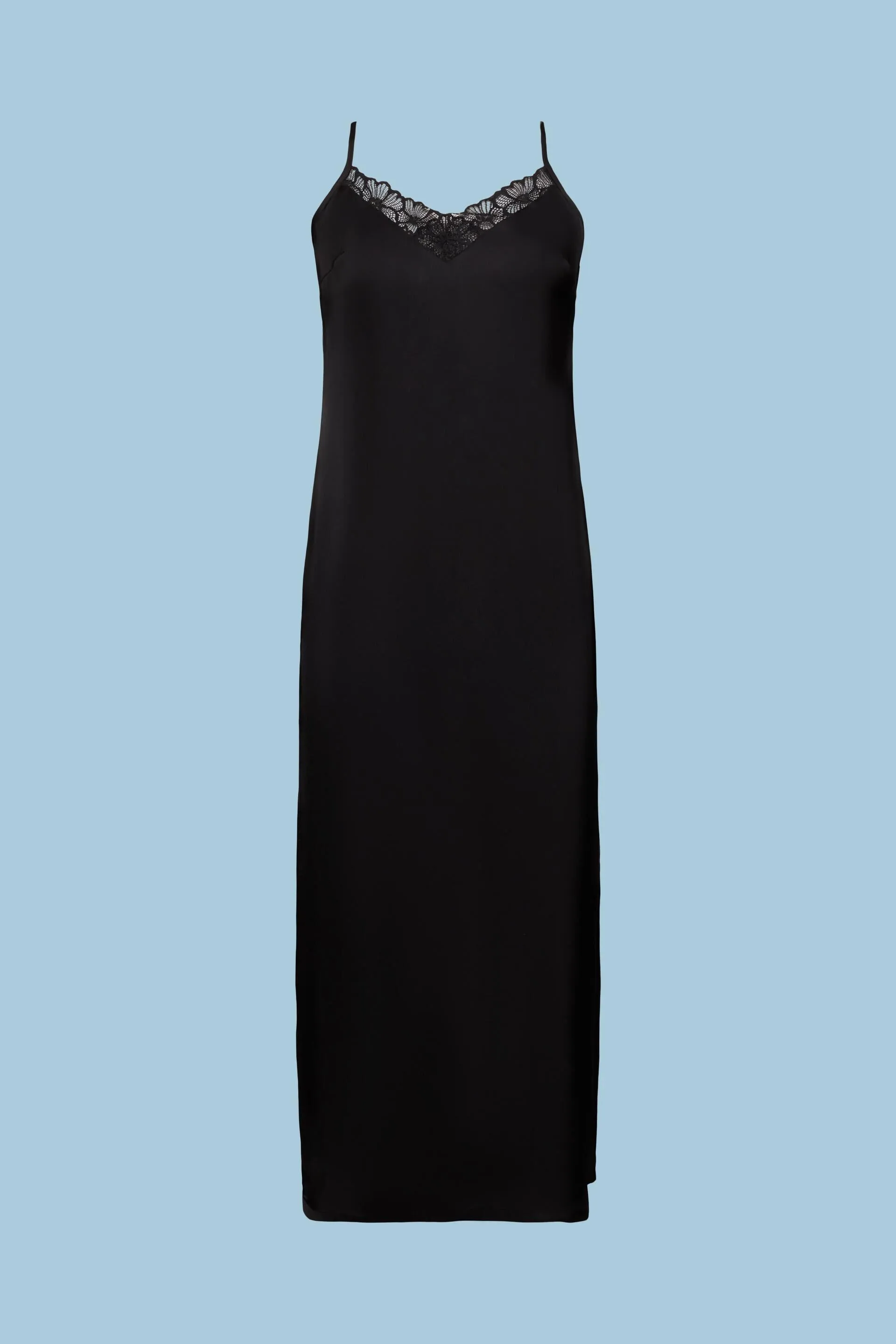 Camicia da notte in pizzo e raso, LENZING™ ECOVERO™
