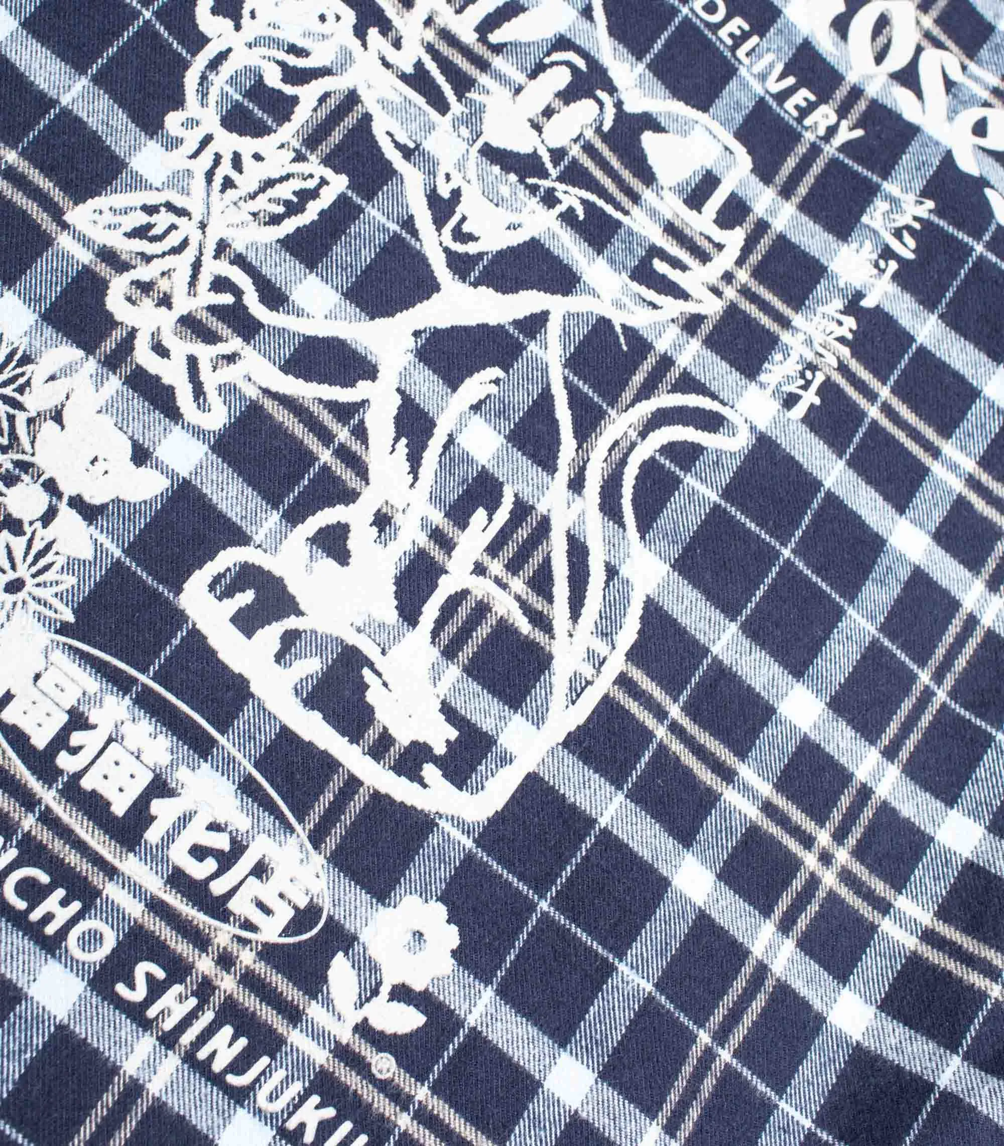 Camicia Edwin Roses Labour Blu Uomo