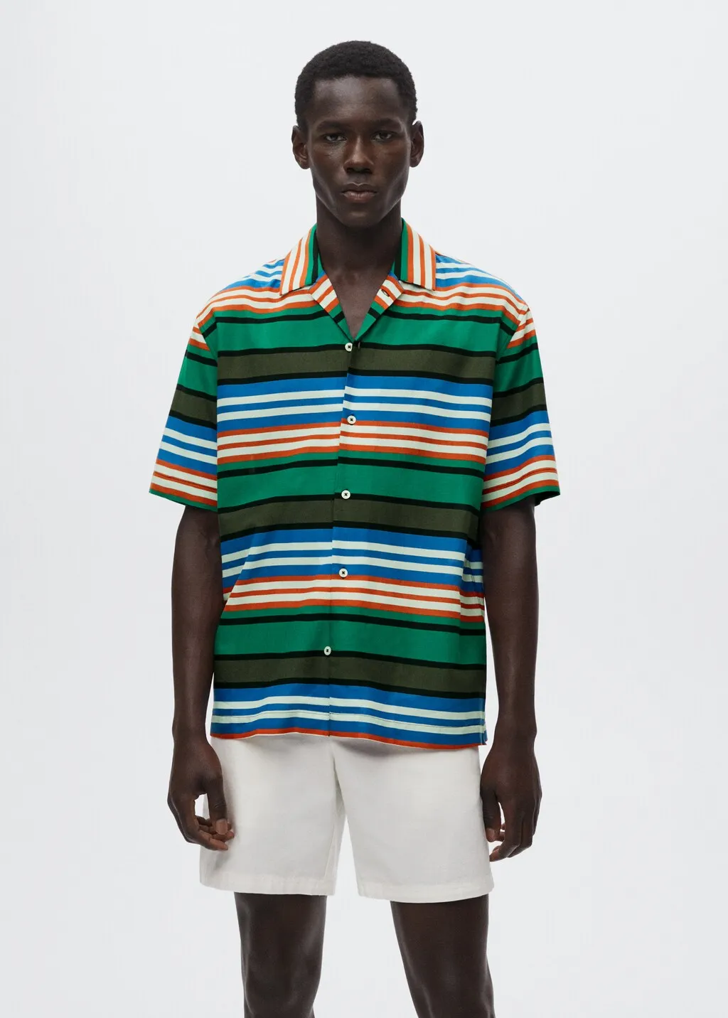 Camicia fluida righe