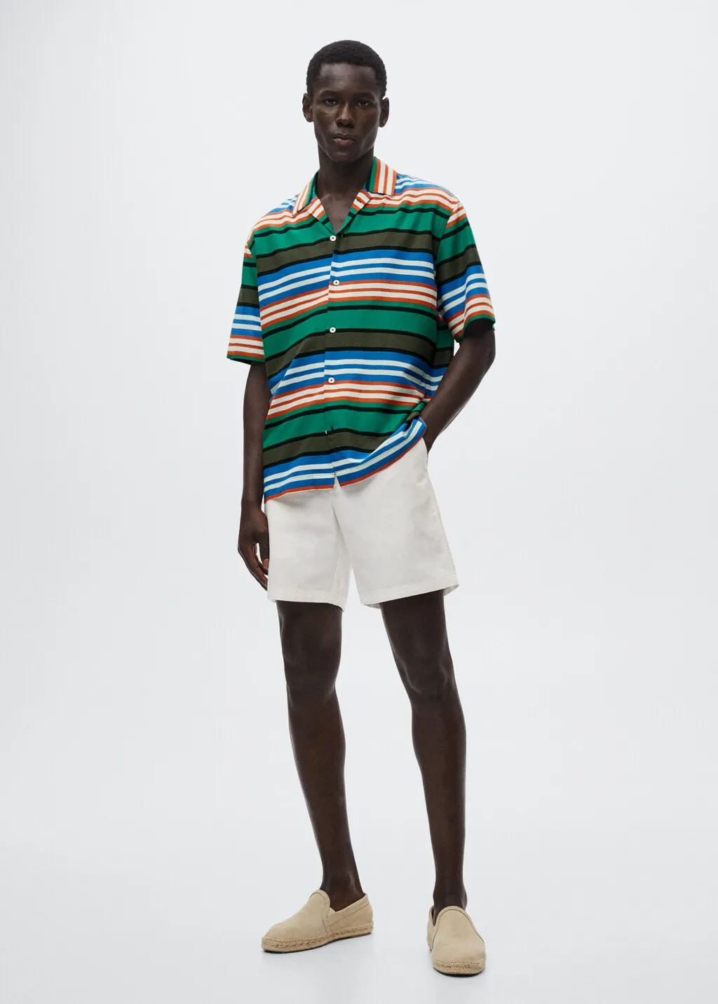 Camicia fluida righe