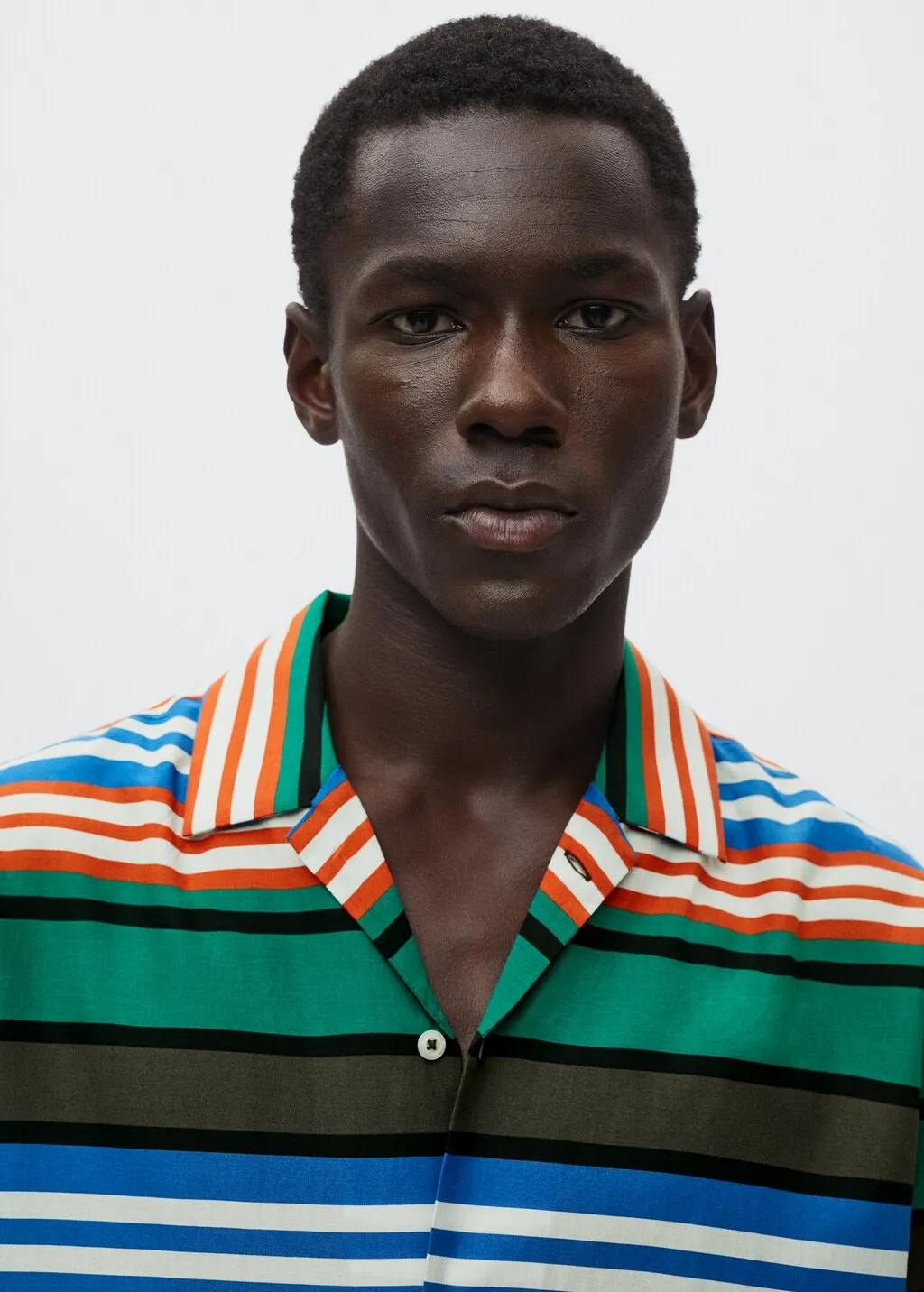 Camicia fluida righe