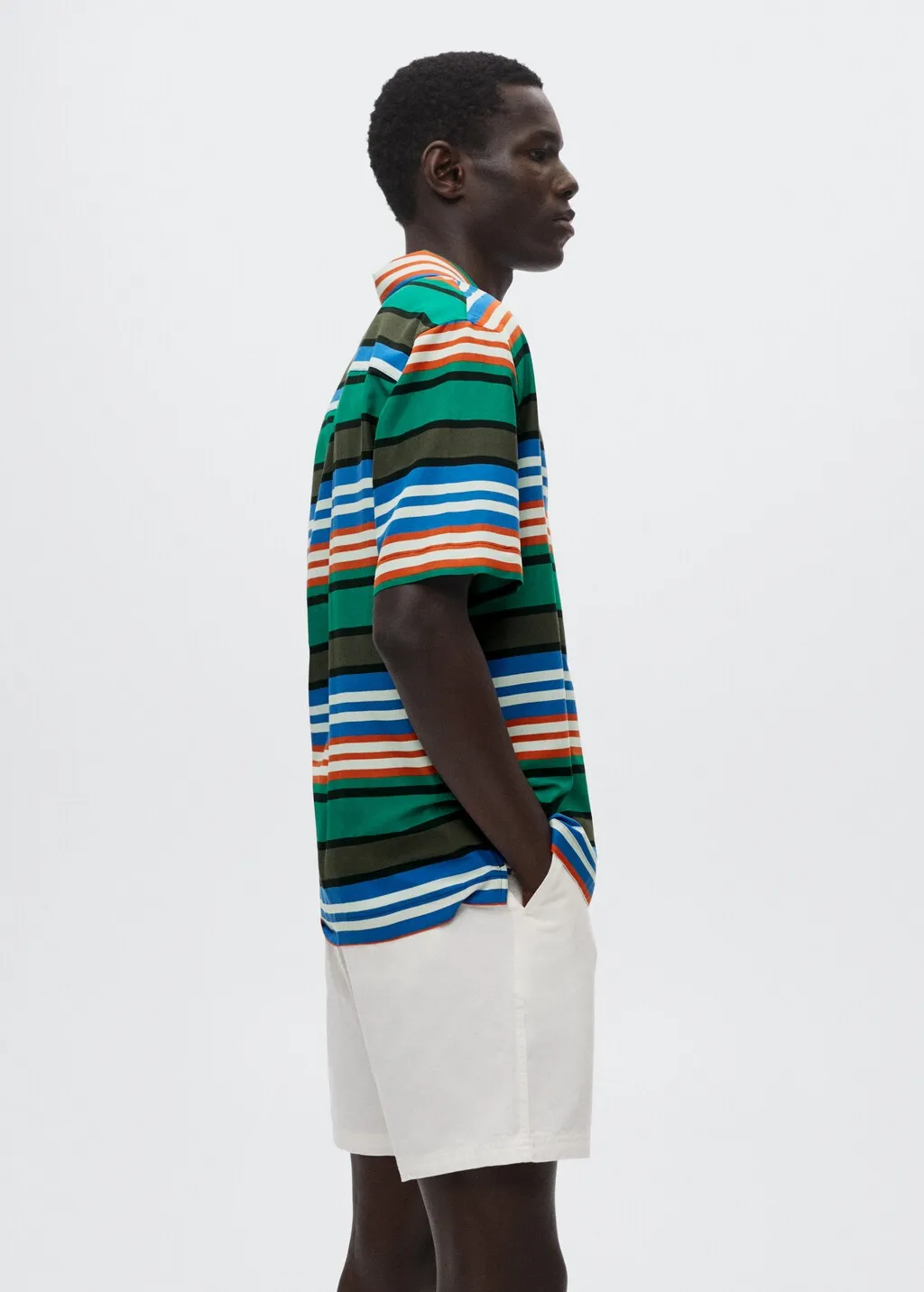 Camicia fluida righe