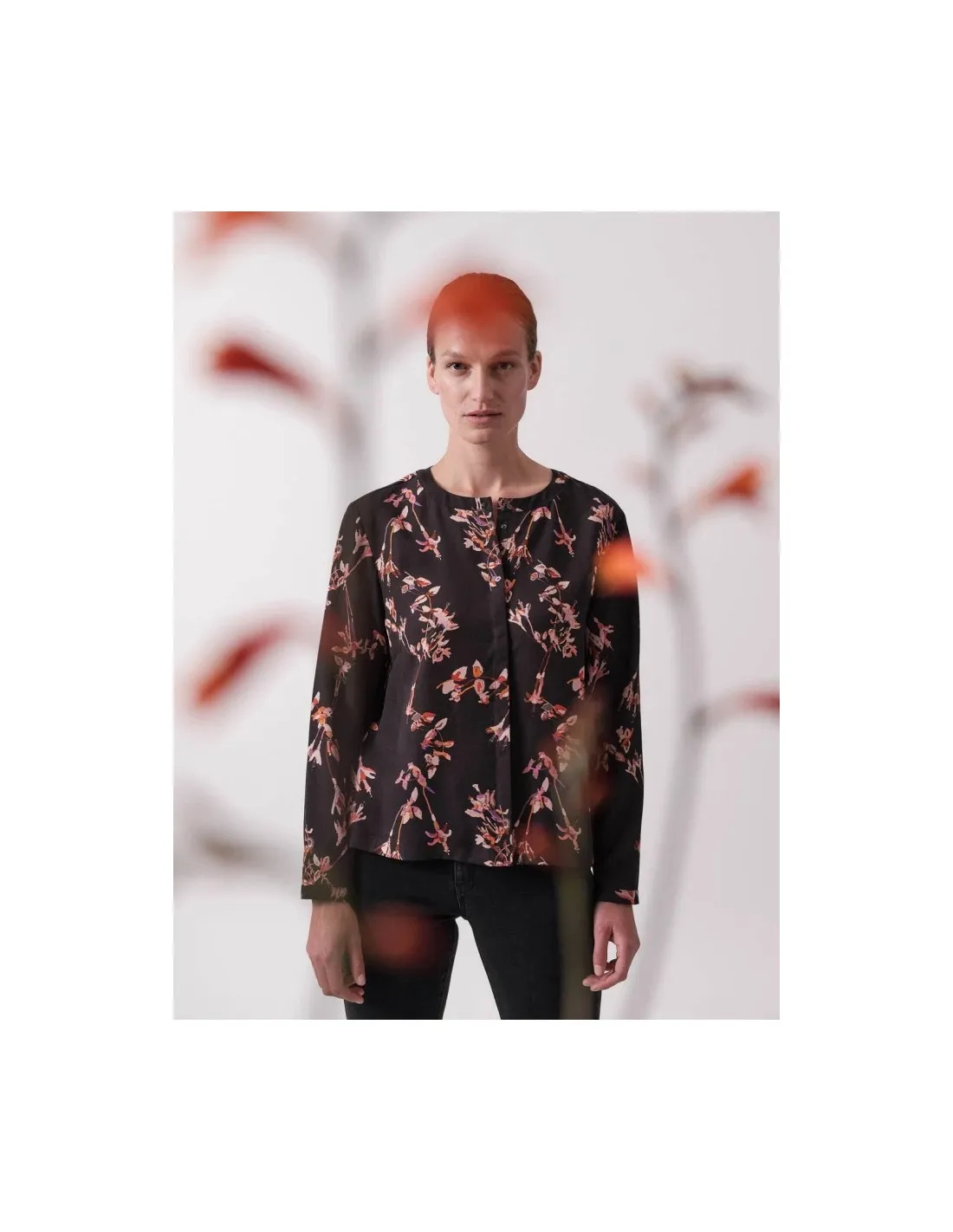 CAMICIA IN LYOCELL "WINTERLOTUS"
