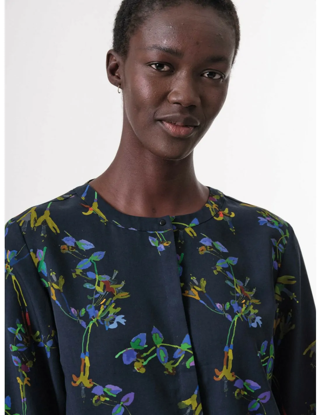 CAMICIA IN LYOCELL "WINTERLOTUS"
