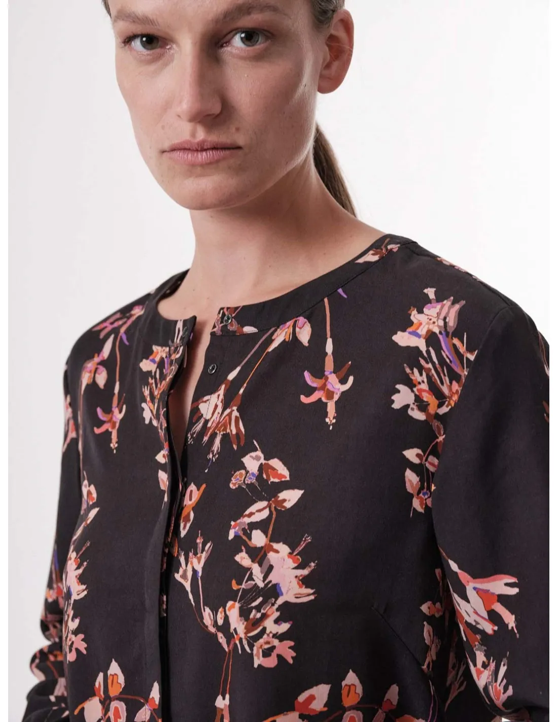 CAMICIA IN LYOCELL "WINTERLOTUS"