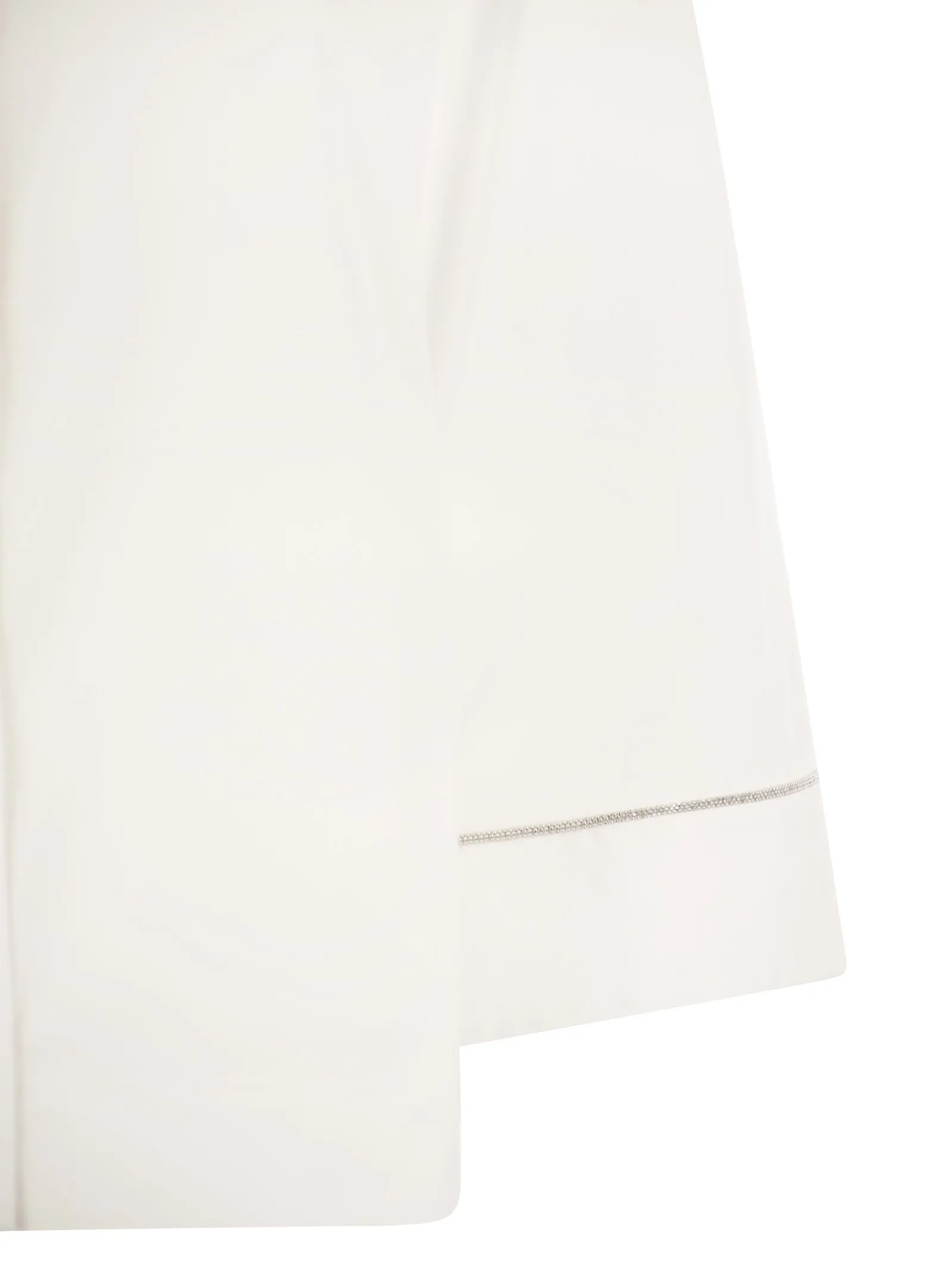 Camicia in popeline unito di cotone