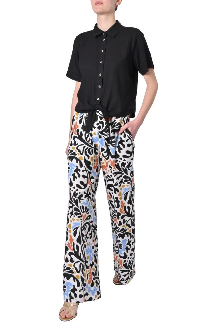 Camicia Linodo mezza manica di Ichi