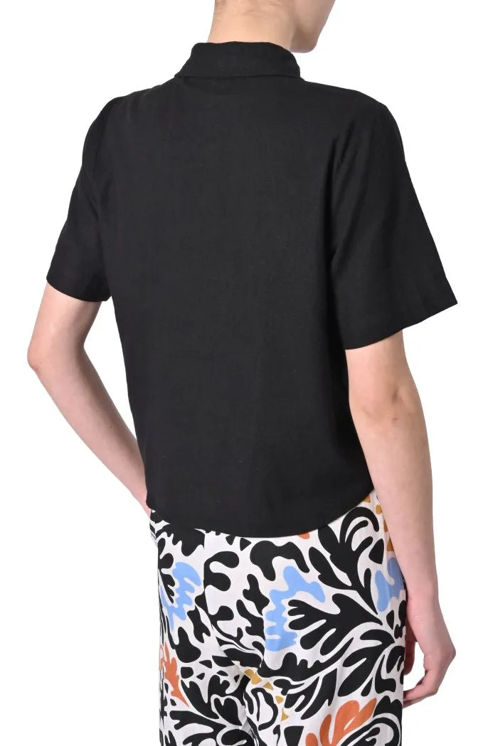 Camicia Linodo mezza manica di Ichi