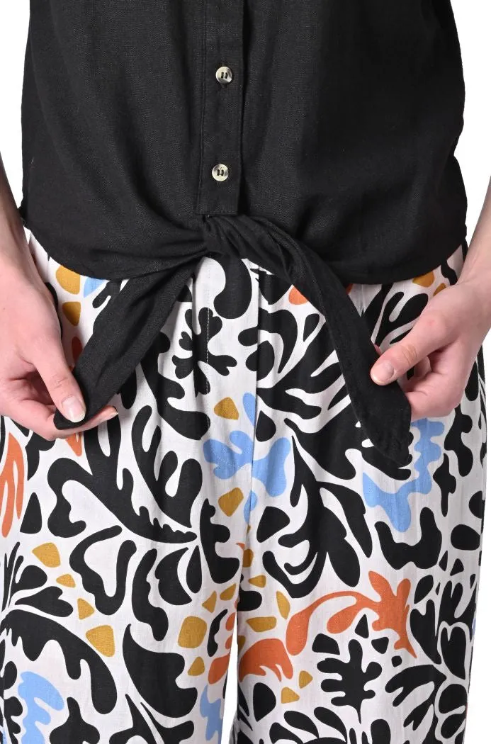 Camicia Linodo mezza manica di Ichi