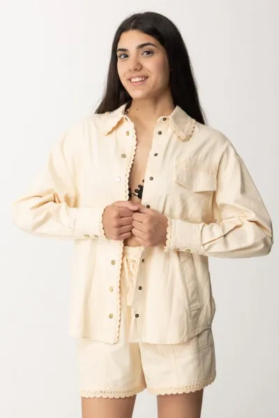 Camicia lunga PARCHMENT