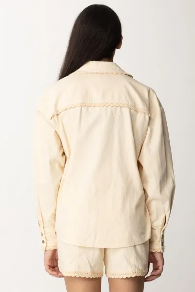 Camicia lunga PARCHMENT