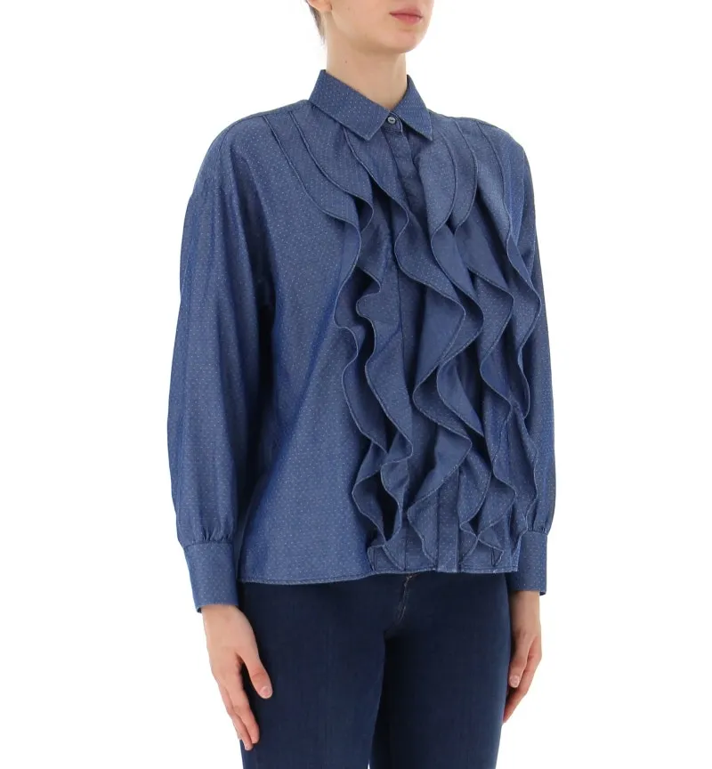 Camicia misto cotone