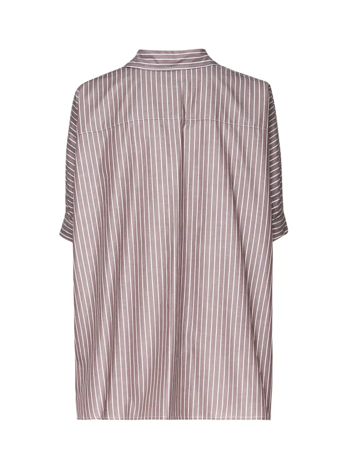 CAMICIA OXFORD A MEZZE MANICHE